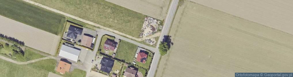 Zdjęcie satelitarne Malachitowa ul.