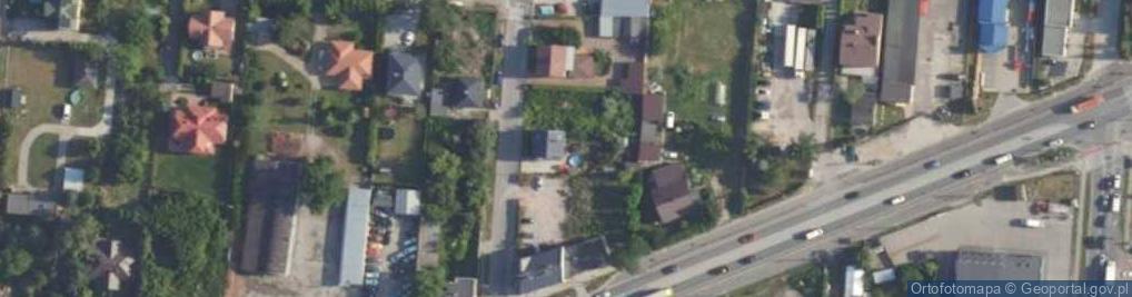 Zdjęcie satelitarne Mazowiecka ul.