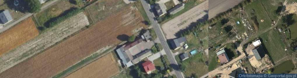 Zdjęcie satelitarne Mazowiecka ul.