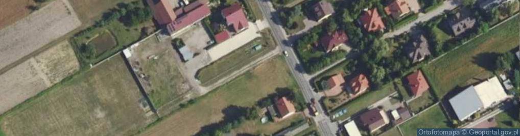 Zdjęcie satelitarne Mazowiecka ul.