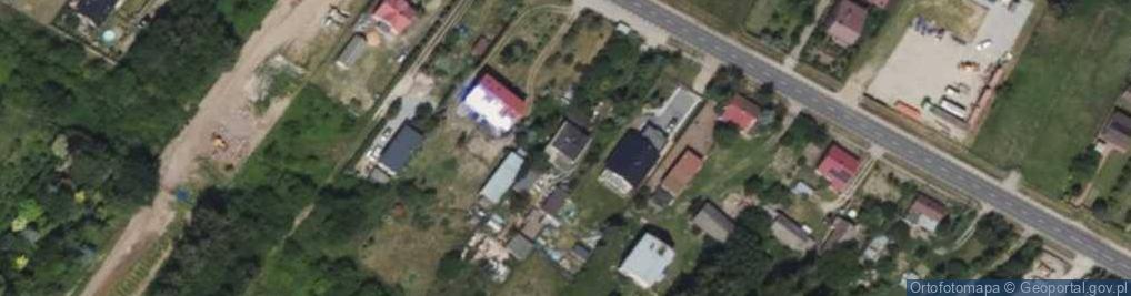 Zdjęcie satelitarne Mazowiecka ul.