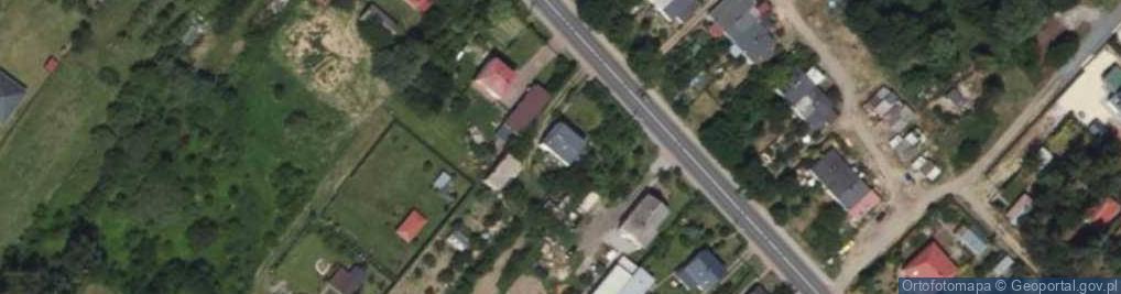 Zdjęcie satelitarne Mazowiecka ul.