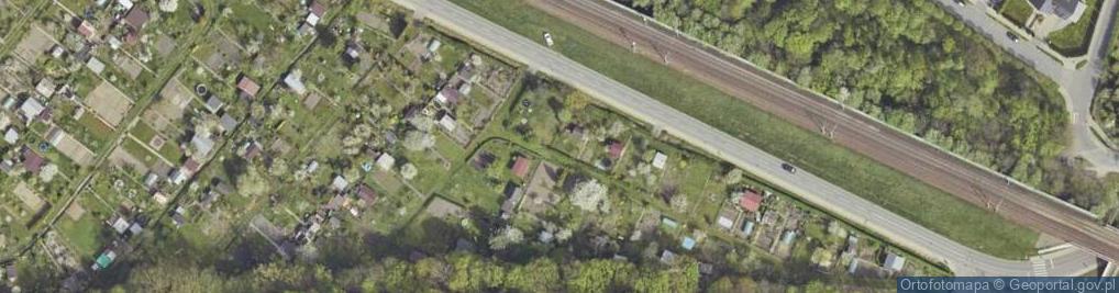 Zdjęcie satelitarne Małujowicka ul.