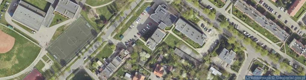 Zdjęcie satelitarne Makarskiego, ks. ul.