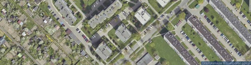 Zdjęcie satelitarne Makarskiego, ks. ul.