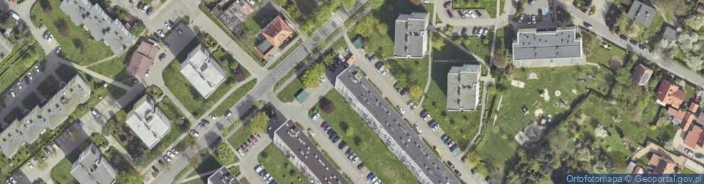 Zdjęcie satelitarne Makarskiego, ks. ul.