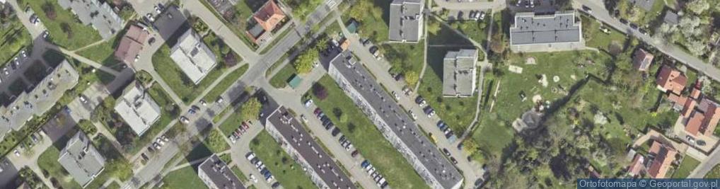 Zdjęcie satelitarne Makarskiego, ks. ul.