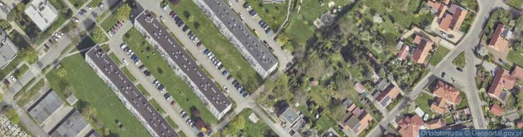 Zdjęcie satelitarne Makarskiego, ks. ul.