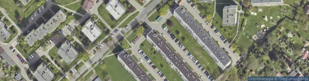 Zdjęcie satelitarne Makarskiego, ks. ul.