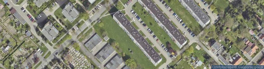 Zdjęcie satelitarne Makarskiego, ks. ul.