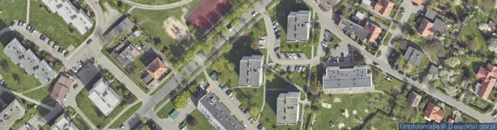 Zdjęcie satelitarne Makarskiego, ks. ul.
