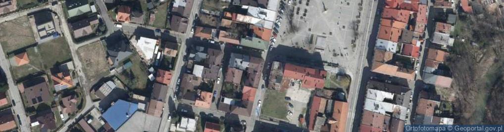 Zdjęcie satelitarne Matejki Jana ul.