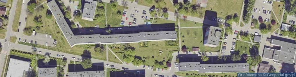 Zdjęcie satelitarne Mazurska ul.