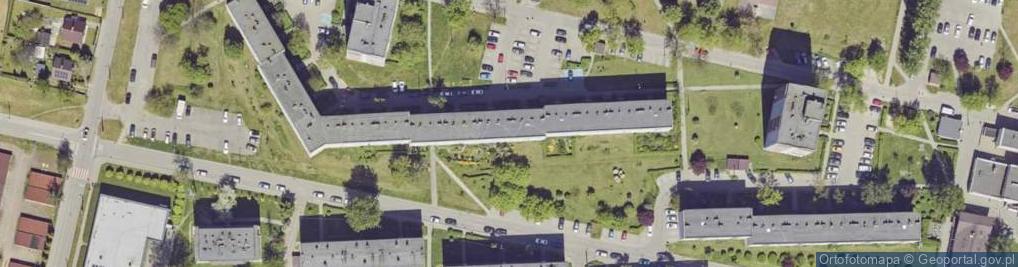 Zdjęcie satelitarne Mazurska ul.