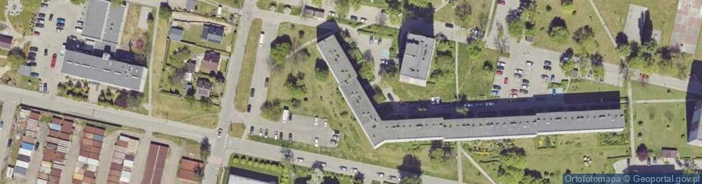 Zdjęcie satelitarne Mazurska ul.