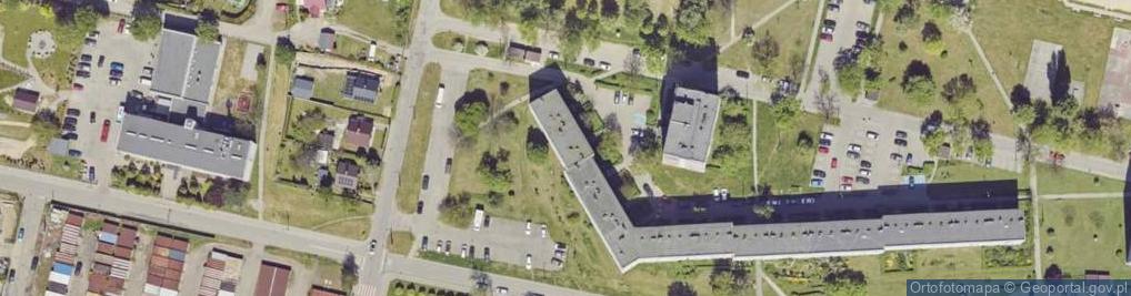 Zdjęcie satelitarne Mazurska ul.