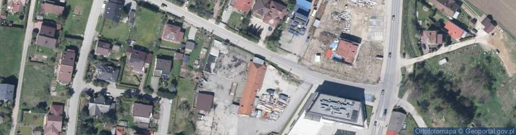 Zdjęcie satelitarne Magazynowa ul.