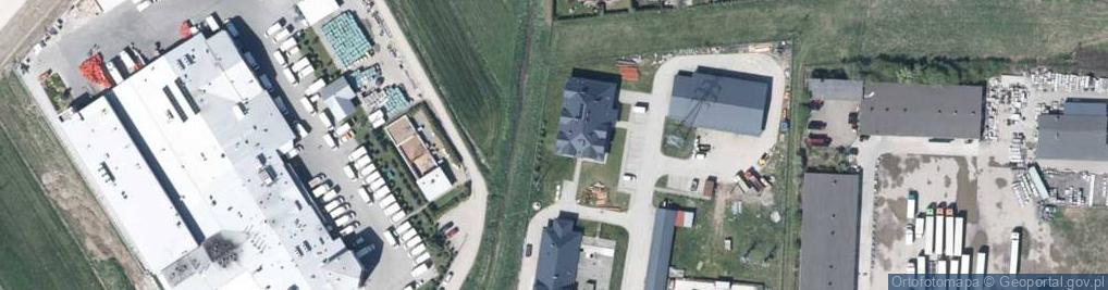 Zdjęcie satelitarne Magazynowa ul.