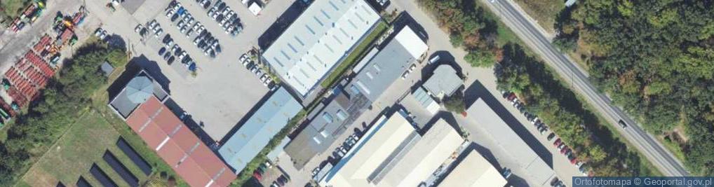 Zdjęcie satelitarne Magazynowa ul.