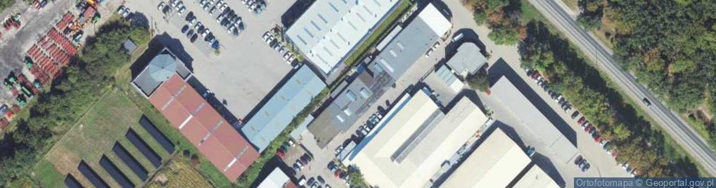 Zdjęcie satelitarne Magazynowa ul.
