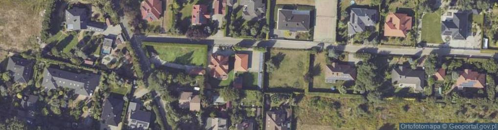 Zdjęcie satelitarne Makowa ul.