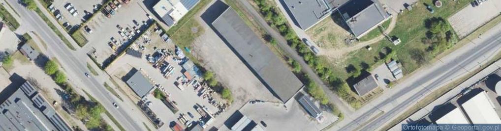 Zdjęcie satelitarne Mazowiecka ul.
