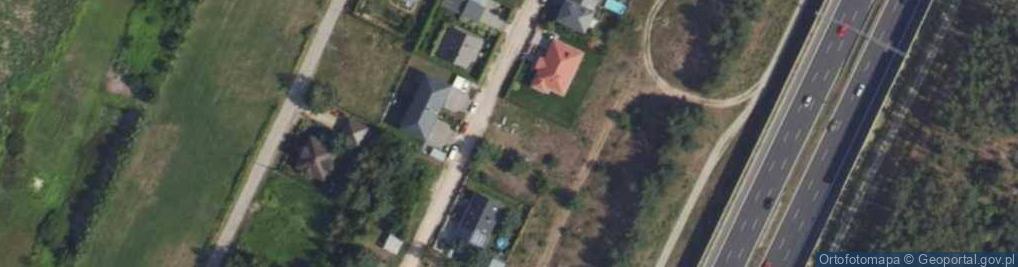 Zdjęcie satelitarne Magiczna ul.