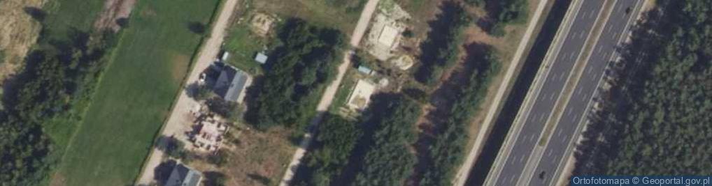 Zdjęcie satelitarne Magiczna ul.