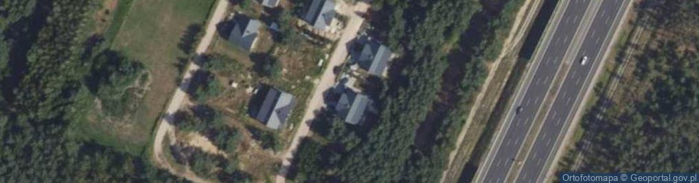 Zdjęcie satelitarne Magiczna ul.
