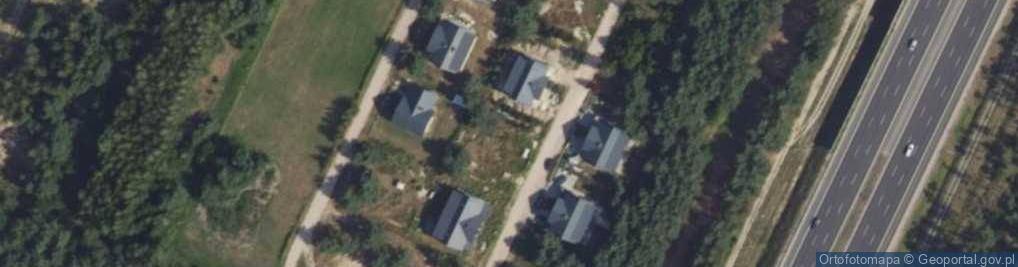 Zdjęcie satelitarne Magiczna ul.