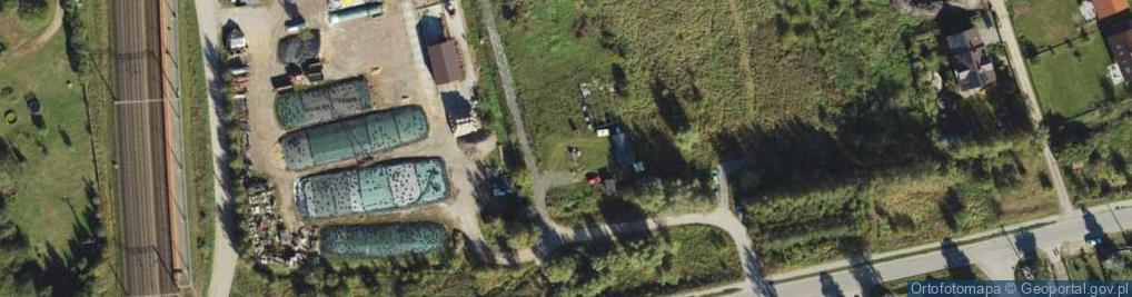 Zdjęcie satelitarne Makowa ul.