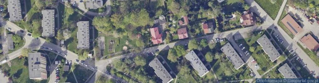Zdjęcie satelitarne Macierzy Szkolnej ul.