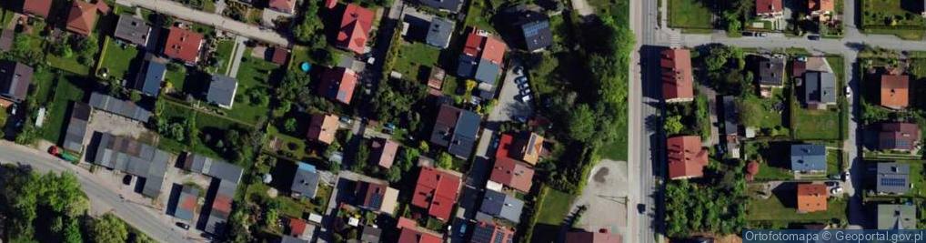 Zdjęcie satelitarne Malczewskiego Jacka ul.