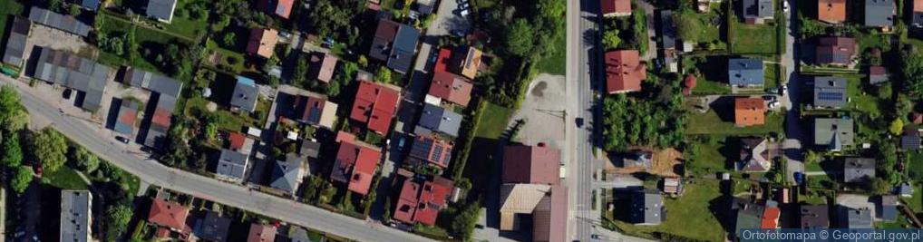 Zdjęcie satelitarne Malczewskiego Jacka ul.