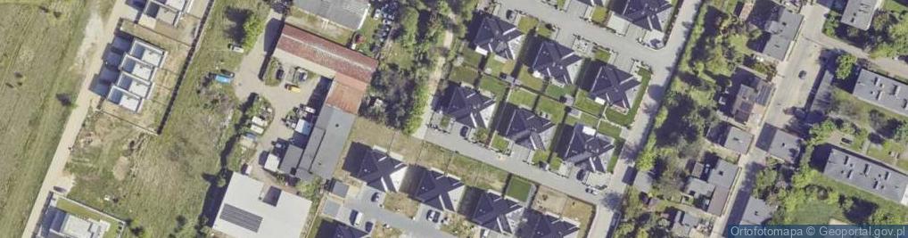 Zdjęcie satelitarne Malinowa ul.