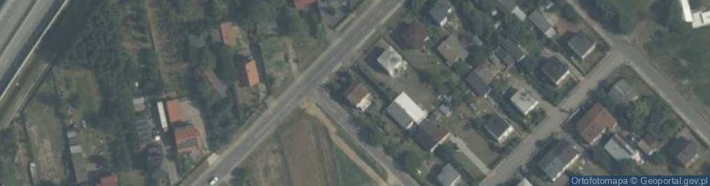 Zdjęcie satelitarne Mazowiecka ul.