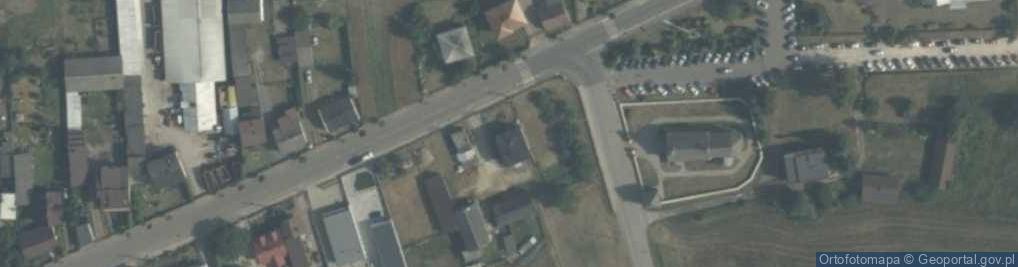 Zdjęcie satelitarne Mazowiecka ul.