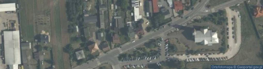 Zdjęcie satelitarne Mazowiecka ul.