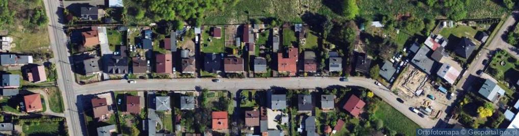 Zdjęcie satelitarne Makowa ul.