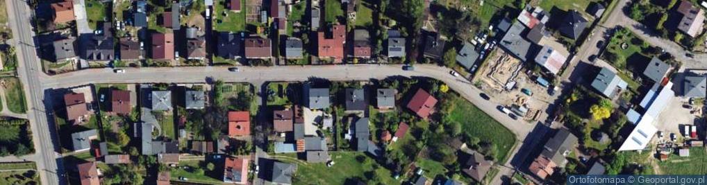 Zdjęcie satelitarne Makowa ul.