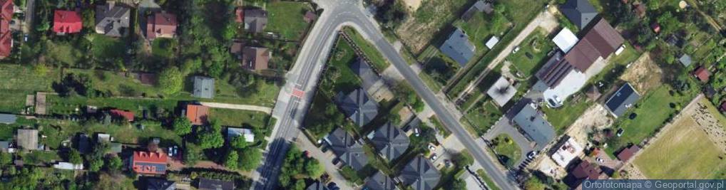 Zdjęcie satelitarne Makuszyńskiego Kornela ul.