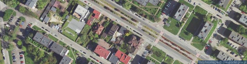Zdjęcie satelitarne Majakowskiego ul.