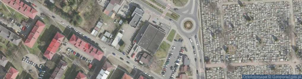 Zdjęcie satelitarne Majakowskiego ul.