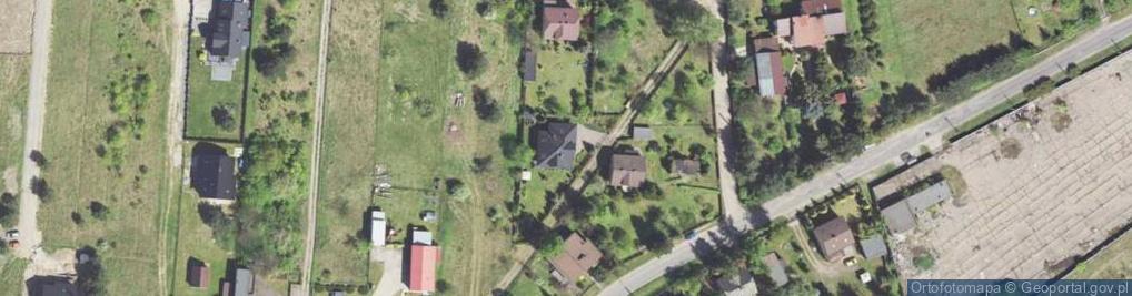 Zdjęcie satelitarne Makowa ul.