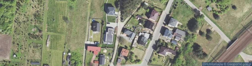 Zdjęcie satelitarne Makowa ul.