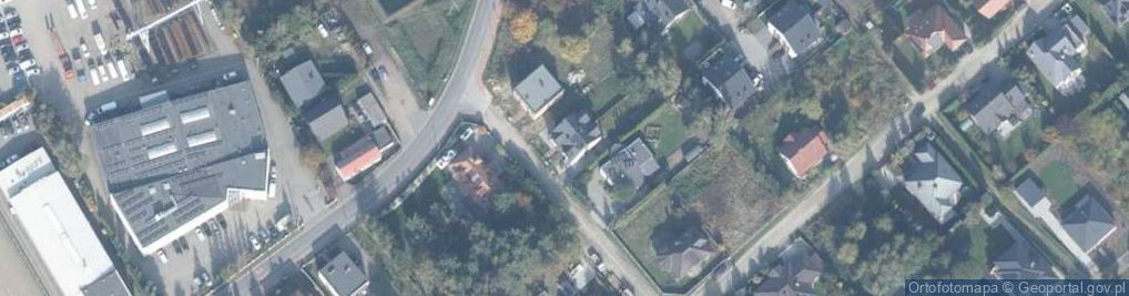 Zdjęcie satelitarne Malwowa ul.
