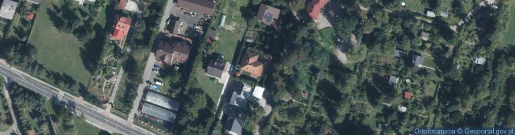 Zdjęcie satelitarne Makowa ul.