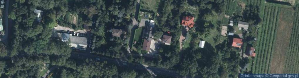 Zdjęcie satelitarne Malownicza ul.