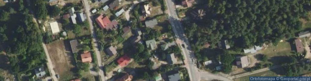 Zdjęcie satelitarne Mazowiecka ul.