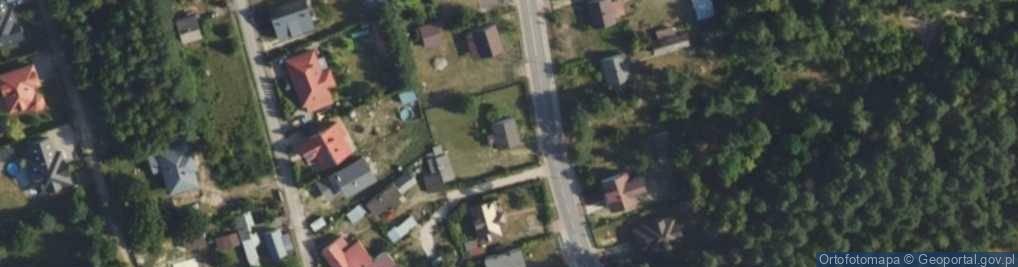 Zdjęcie satelitarne Mazowiecka ul.